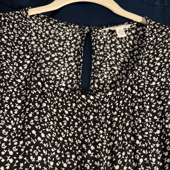 Black and White Sleeveless Maxi Dress - Picture 2 of 7